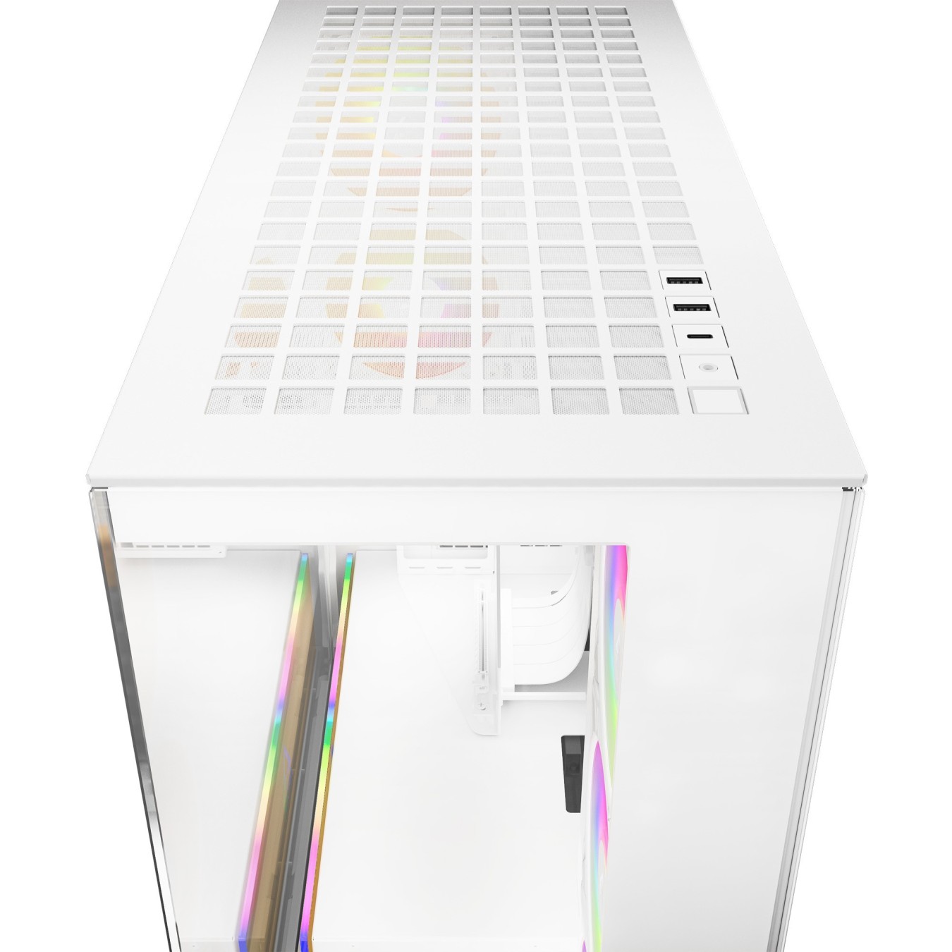 Arctic Xtender (White) transparent window with GPU vertical mount — Buy in Cyprus with Fast Delivery