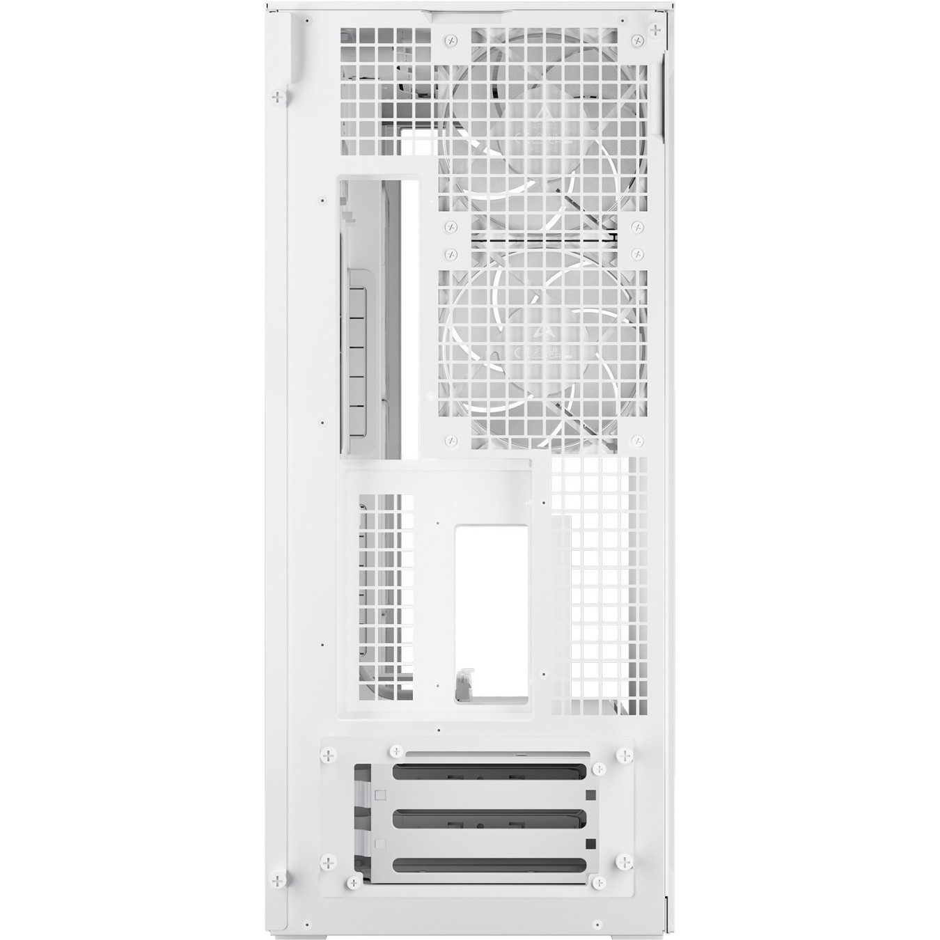 Arctic Xtender (White) transparent window with GPU vertical mount — Buy in Cyprus with Fast Delivery