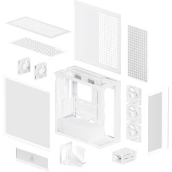 Buy Arctic Xtender (White) transparent window with GPU vertical mount in Cyprus, Nicosia, Limassol, Larnaka, Pafos