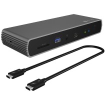ICY BOX Thunderbolt 4 Docking Station - Type-C, 4x USB-A, 3x USB-C, HDMI - Black — Buy in Cyprus with Fast Delivery