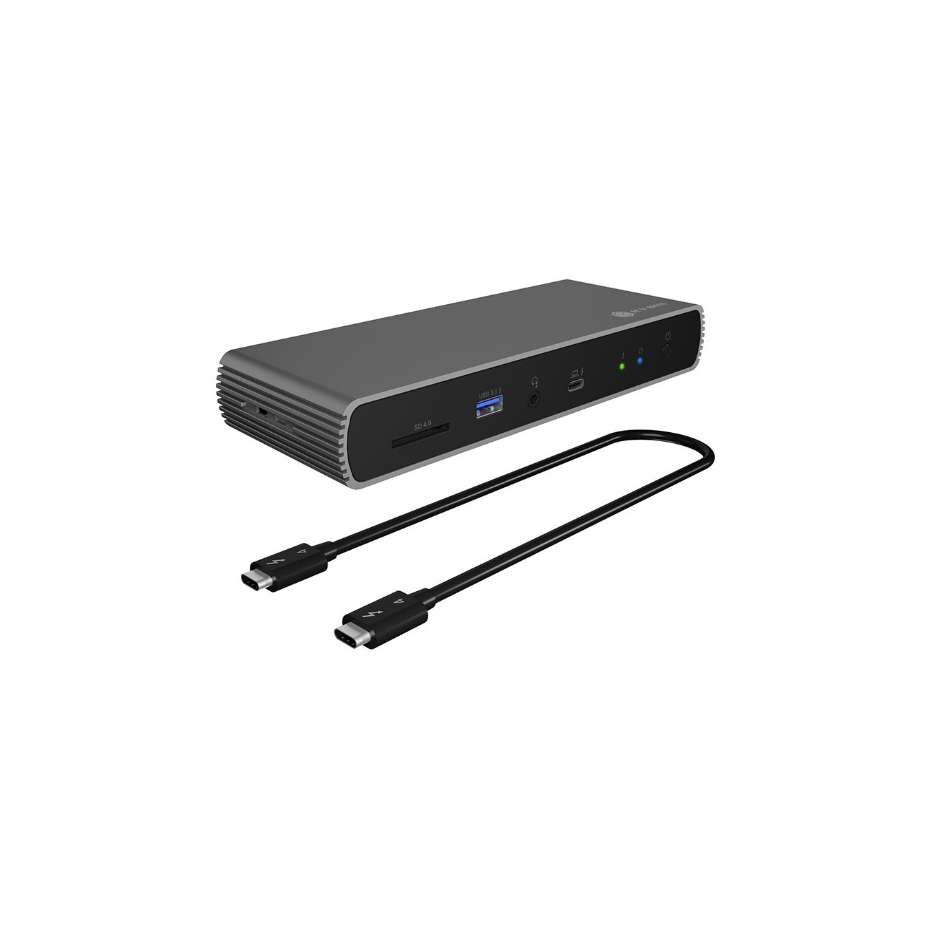 ICY BOX Thunderbolt 4 Docking Station - Type-C, 4x USB-A, 3x USB-C, HDMI - Black — Buy in Cyprus with Fast Delivery