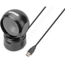 Buy DIGITUS Barcode Scanner 1D + 2D QR Code Compatible - Black in Cyprus, Nicosia, Limassol, Larnaka, Pafos