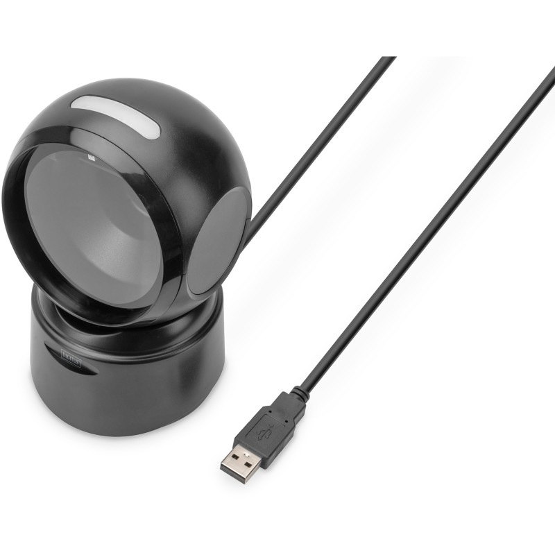 Buy DIGITUS Barcode Scanner 1D + 2D QR Code Compatible - Black in Cyprus, Nicosia, Limassol, Larnaka, Pafos