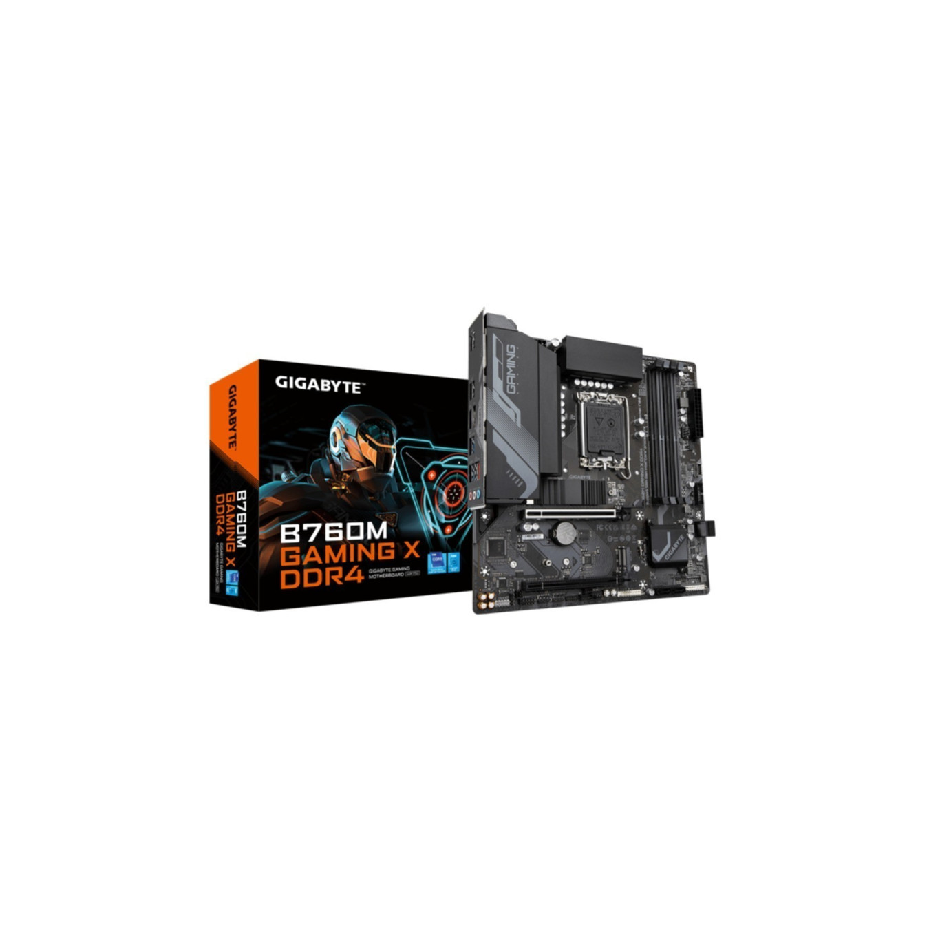 GIGABYTE GA-B760M G P WiFi DDR4 - B760 Micro-ATX LGA1700 Motherboard, 4x DDR4 Slots, 128GB Max