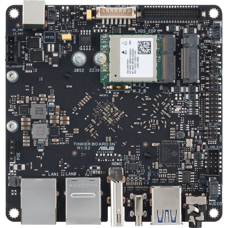Buy ASUS Tinker Board - 3N Plus - 4G 32G RK3568, 4-core, Mali-G52 GPU, Debian 11... in Cyprus, Nicosia, Limassol, Larnaka, Pafos