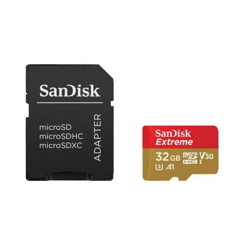 Buy CARD EXTREME MICROHC 32GB - MicroSDHC, UHS-I, 100 MB/s, Class 3 (U3) - Gold.... in Cyprus, Nicosia, Limassol, Larnaka, Pafos