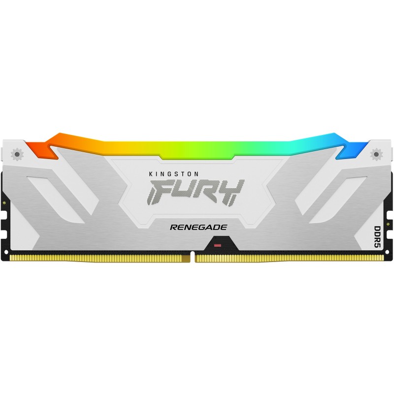 Buy KINGSTON 64GB 6400MT/s DDR5 CL32 DIMM Kit of 2 - FURY Renegade RGB White - XMP in Cyprus, Nicosia, Limassol, Larnaka, Pafos
