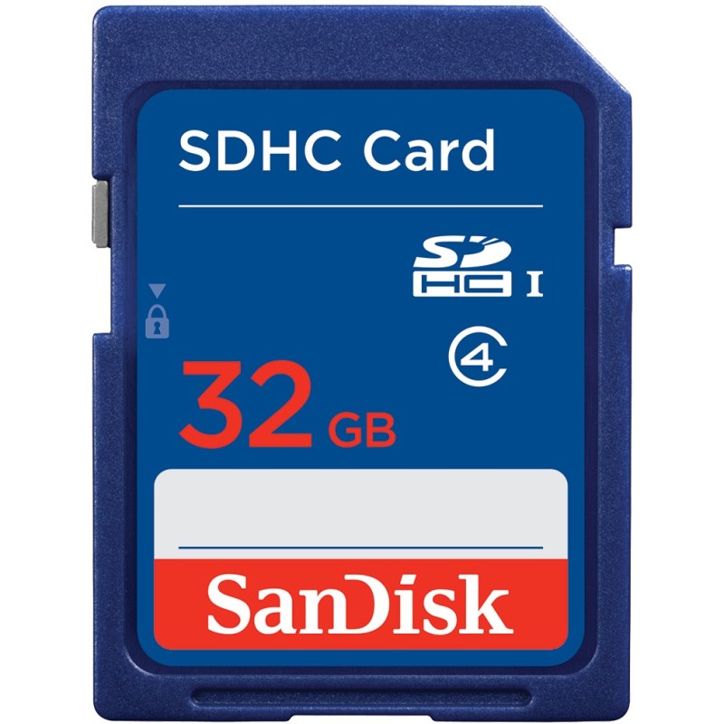 Buy Sandisk SDHC 32GB Card - C4 in Cyprus, Nicosia, Limassol, Larnaka, Pafos