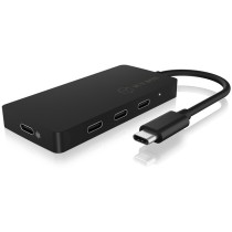 ICY BOX USB-C Hub 4-Port - 4x USB-C, 100W PD, Passive, Black — Buy in Cyprus with Fast Delivery