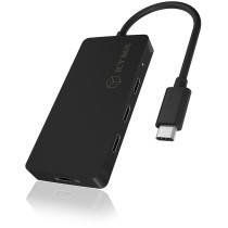 ICY BOX USB-C Hub 4-Port - 4x USB-C, 100W PD, Passive, Black — Buy in Cyprus with Fast Delivery