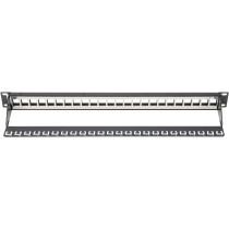 DIGITUS Patchpanel 1HE 24-Port Modular Patchpanel - Black — Buy in Cyprus with Fast Delivery