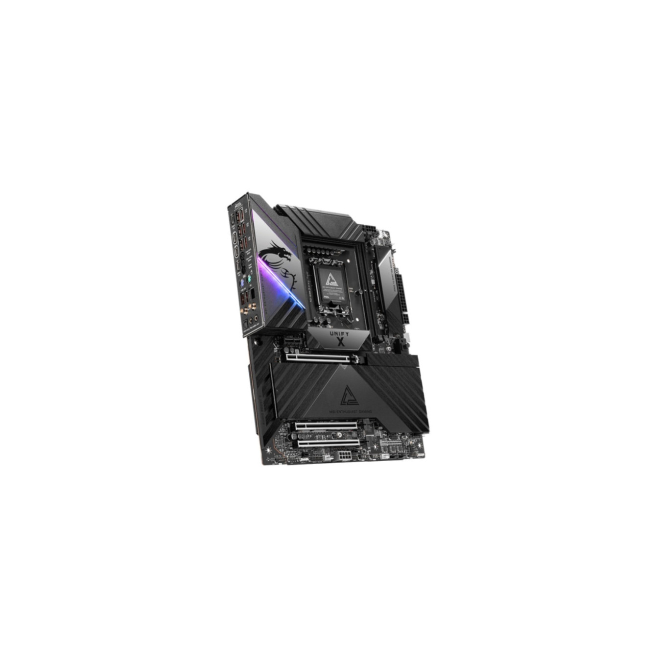 MSI MEG Z890 UNIFY-X (1851) - ATX LGA1851 Motherboard, DDR5 2x DIMM up to 128GB, PCIe 5.0, 6x M.2, RGB, Black
