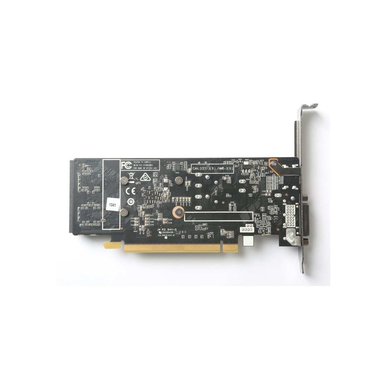 GT1030 2GB ZOTAC LP GDDR5 1Fan - ZT-P10300A-10L - Black, 2GB GDDR5, 64-bit, 6000 MHz, PCIe 3.0