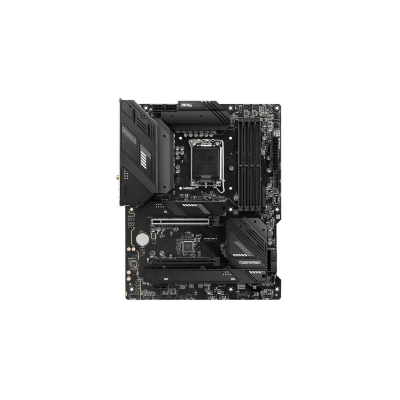 MSI MAG B760 TOMAHAWK WIFI - LGA1700 ATX Motherboard, DDR5 (128GB), Wi‑Fi 6E, 2.5GbE, HDMI 2.1