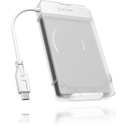 Buy ICY BOX IB-AC703-C - 2.5" HDD/SSD Enclosure with USB-C, SATA III, 9.5 mm, Tr... in Cyprus, Nicosia, Limassol, Larnaka, Pafos