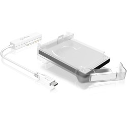 Buy ICY BOX IB-AC703-C - 2.5" HDD/SSD Enclosure with USB-C, SATA III, 9.5 mm, Tr... in Cyprus, Nicosia, Limassol, Larnaka, Pafos
