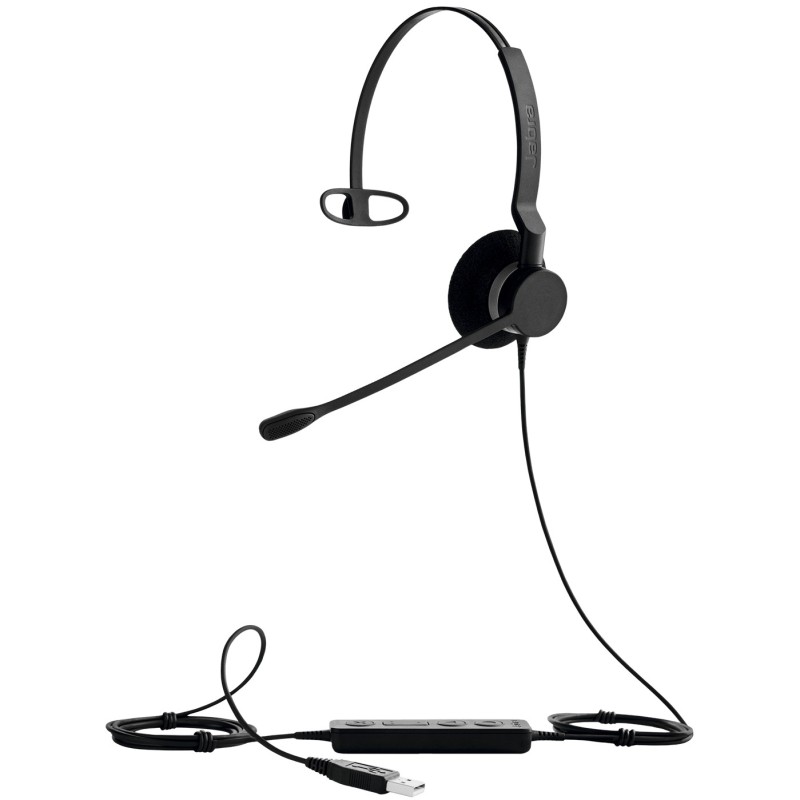 Buy Jabra BIZ 2300 Headset Mono USB MS - BIZ 2300 - PC USB mono headset in Cyprus, Nicosia, Limassol, Larnaka, Pafos