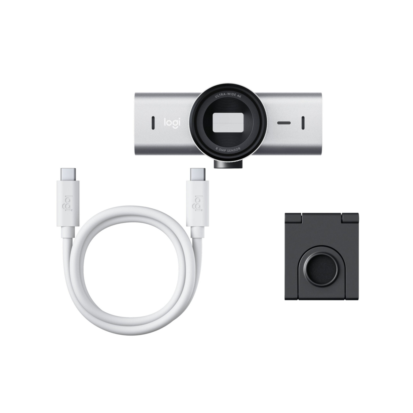 Logitech Brio 4K Streaming Webcam - 960-001554 - 4K UHD, USB 3.0, Stereo Mics, Adjustable FOV