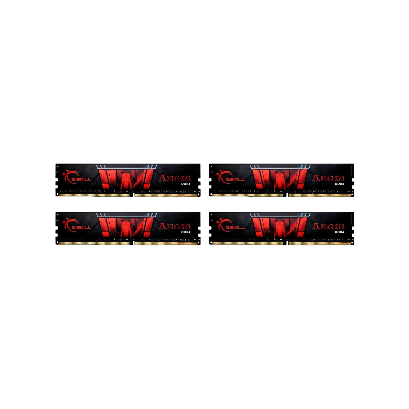 64GB PC3200 CL16 G.Skill KIT (4x16GB) - 64GIS - DDR4 RAM Aegis, 3200MHz CL16, 4x16GB — Buy in Cyprus with Fast Delivery