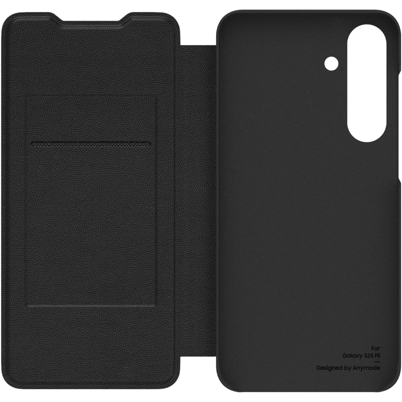 Samsung by Anymode Wallet Flip Case for Galaxy S25 FE - Galaxy S25 FE - (Black) — Buy in Cyprus with Fast Delivery