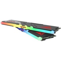 Patriot DIMM 5200 - PVVR564G520C40K - 64 GB kit, 2x32 GB, DDR5-5200 CL40, Unbuffered, Heatsink, Black Viper Venom RGB, Intel XMP
