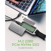 ICY BOX USB4 External NVMe M.2 Enclosure - IB-1919M-C42 - Aluminum — Buy in Cyprus with Fast Delivery