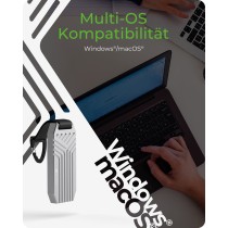 ICY BOX USB4 External NVMe M.2 Enclosure - IB-1919M-C42 - Aluminum — Buy in Cyprus with Fast Delivery