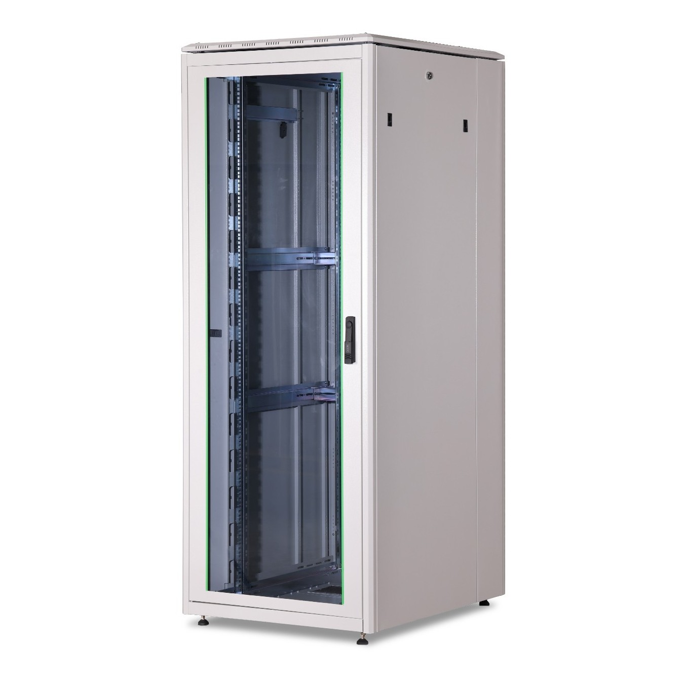 DIGITUS Netzwerkschrank Unique - 42HE 2053x800x1000mm gray - Freight shipping — Buy in Cyprus with Fast Delivery