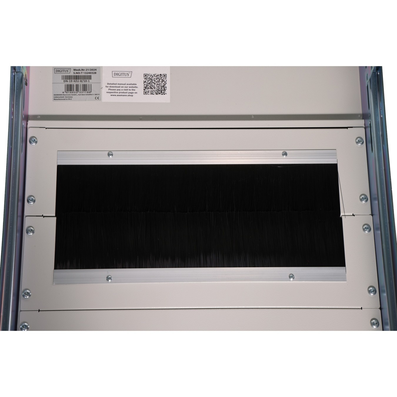 DIGITUS Netzwerkschrank Unique - 42HE 2053x800x1000mm gray - Freight shipping — Buy in Cyprus with Fast Delivery