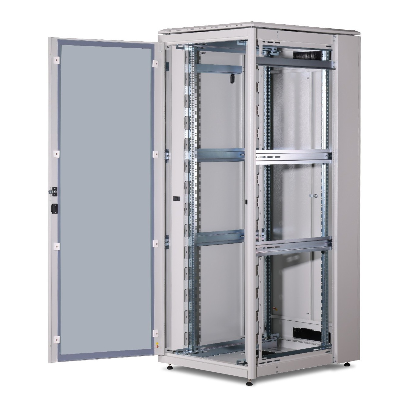DIGITUS Netzwerkschrank Unique - 42HE 2053x800x1000mm gray - Freight shipping — Buy in Cyprus with Fast Delivery
