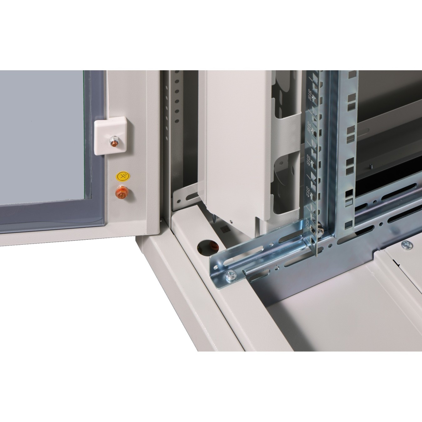 DIGITUS Netzwerkschrank Unique - 42HE 2053x800x1000mm gray - Freight shipping — Buy in Cyprus with Fast Delivery