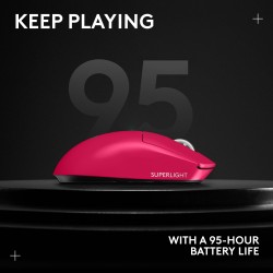 Buy Logitech G PRO X SUPERLIGHT 2 LIGHTSPEED Gaming Mouse - EER2-933 - MAGENTA, ... in Cyprus, Nicosia, Limassol, Larnaka, Pafos