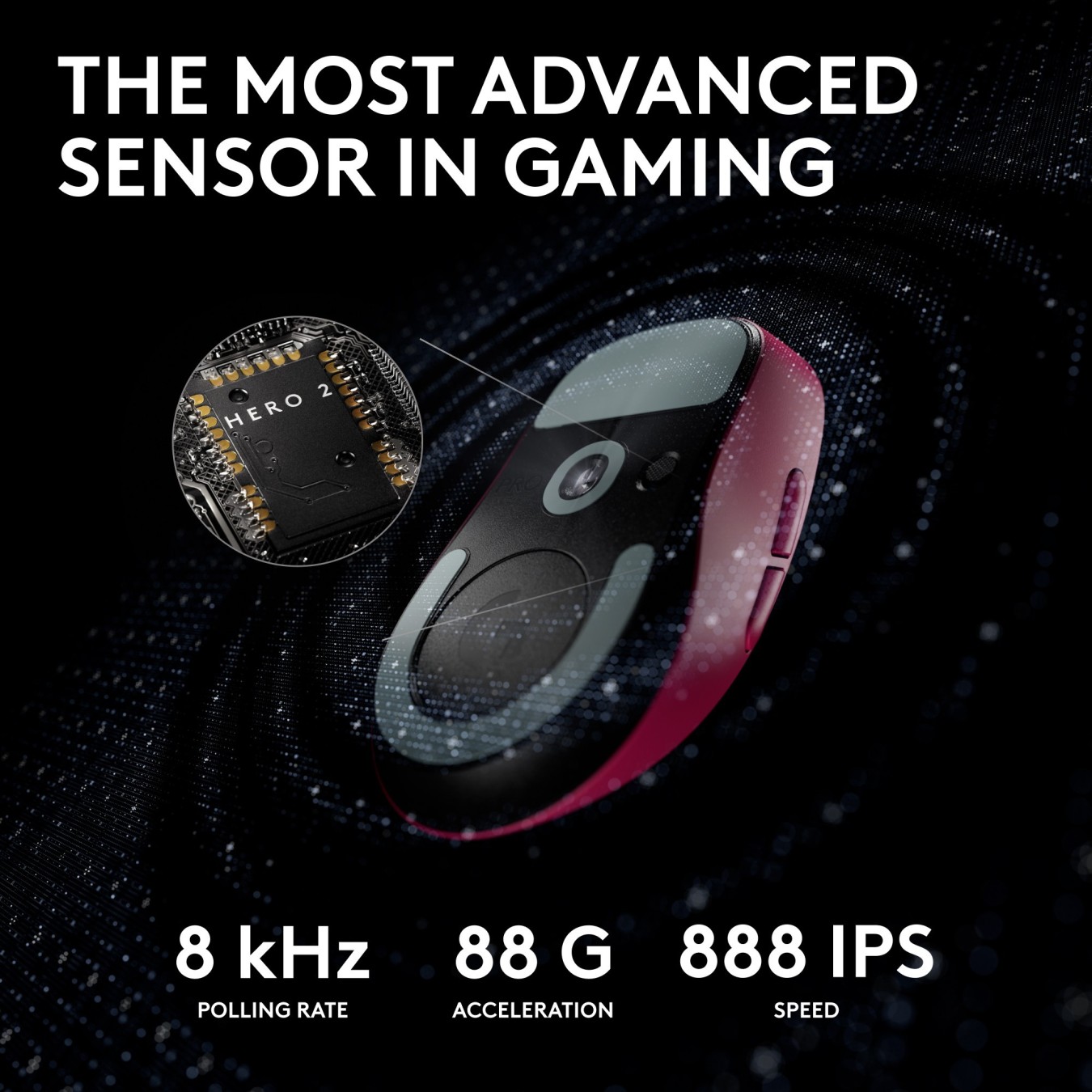 Logitech G PRO X SUPERLIGHT 2 LIGHTSPEED Gaming Mouse - EER2-933 - MAGENTA, 2.4GHz — Buy in Cyprus with Fast Delivery
