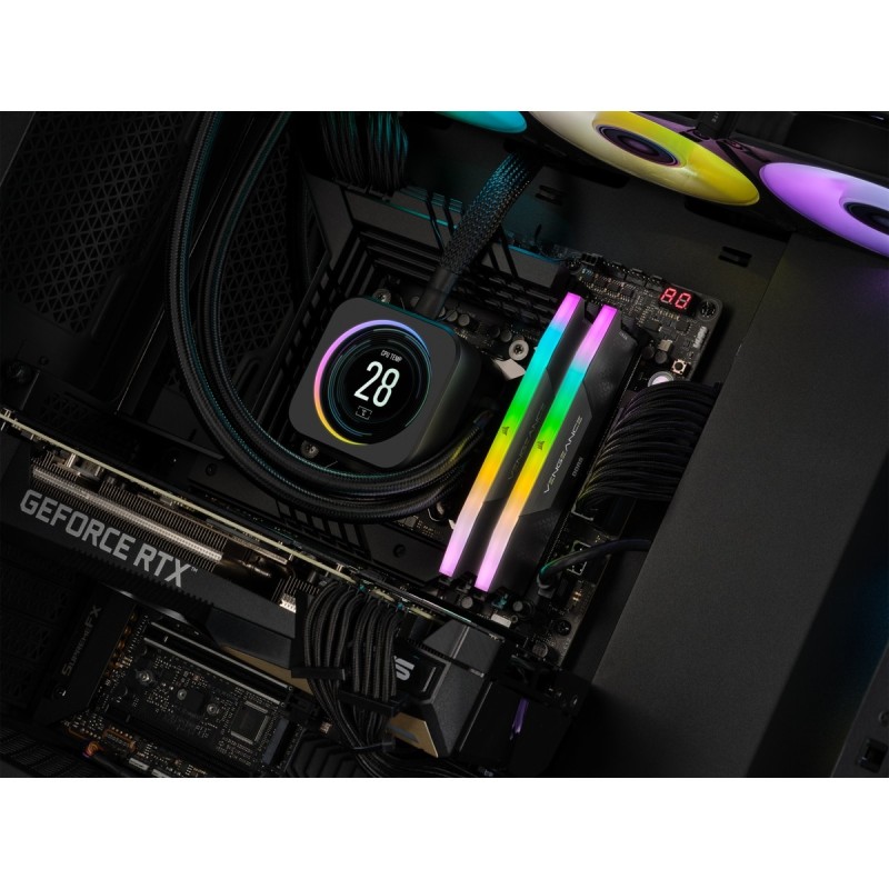 Buy Corsair Vengeance RGB - CMH32GX5M2E6200C36 - 32 GB (2x16 GB) Dual-Kit, DDR5-... in Cyprus, Nicosia, Limassol, Larnaka, Pafos
