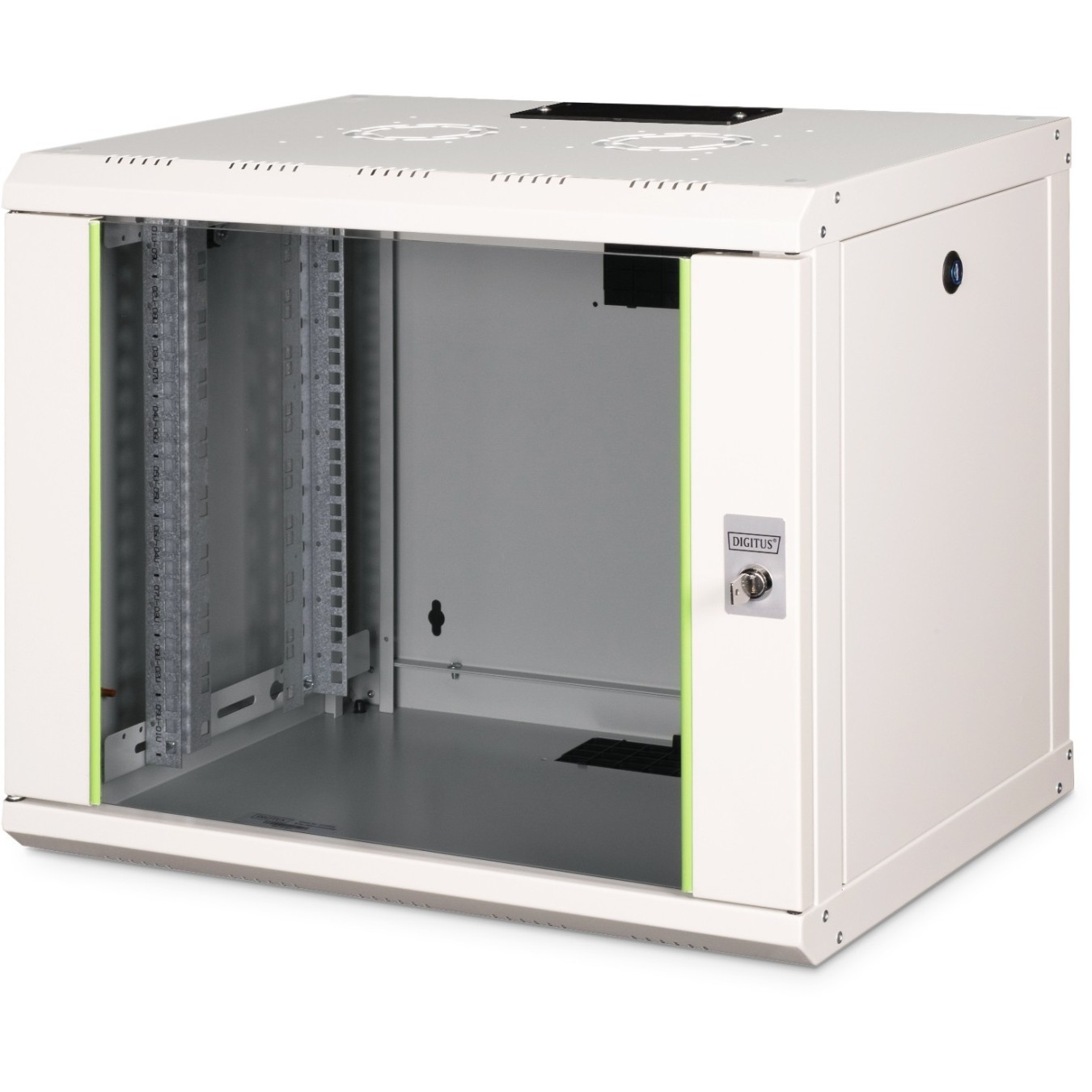 DIGITUS Wall-mount Cabinet Unique - 9HE - gray, 509x600x450mm — Buy in Cyprus with Fast Delivery