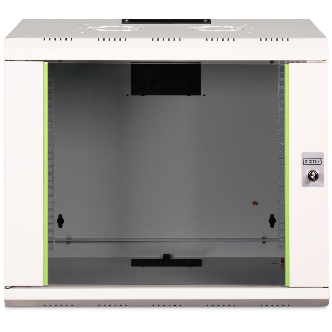 DIGITUS Wall-mount Cabinet Unique - 9HE - gray, 509x600x450mm — Buy in Cyprus with Fast Delivery