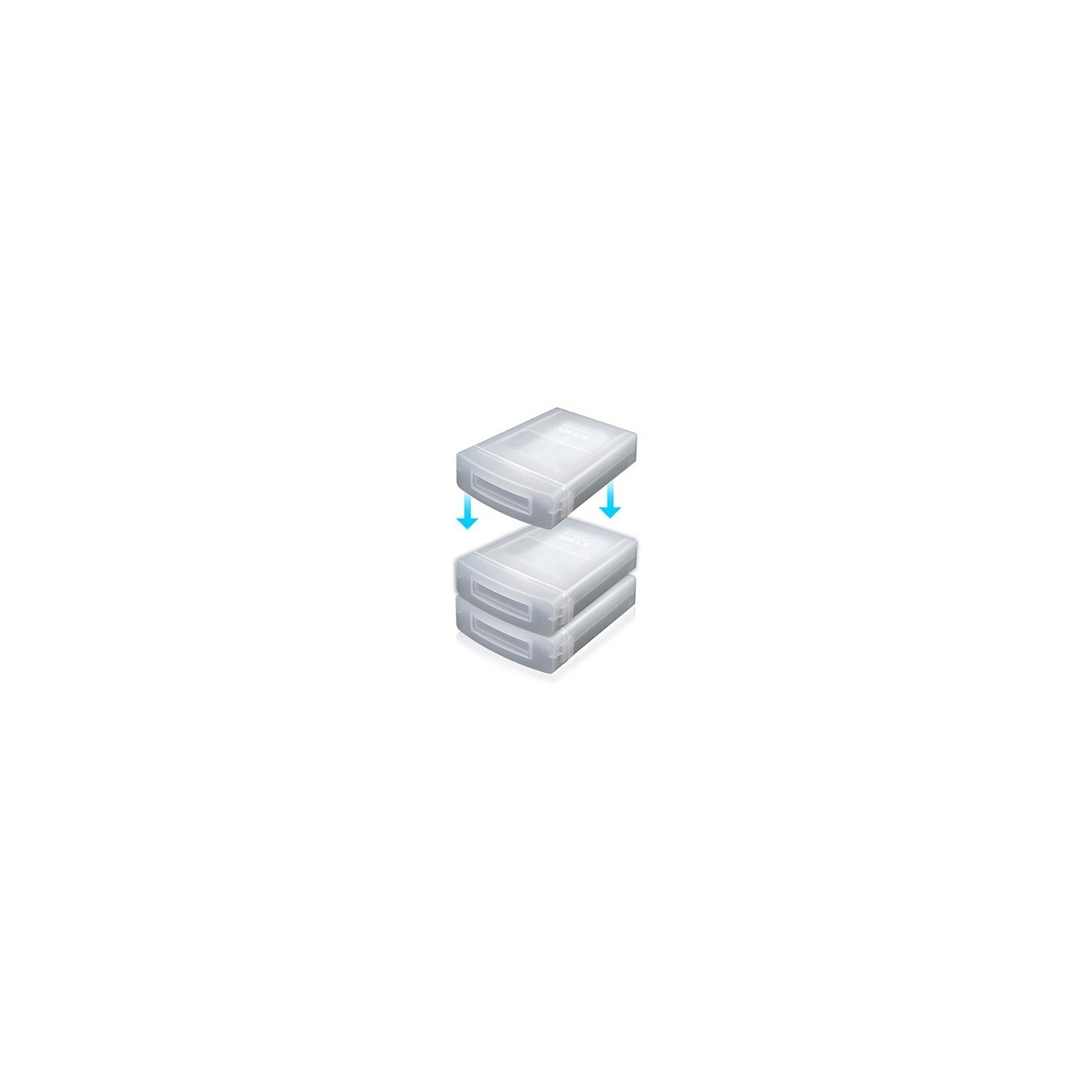 ICYBOX 3.5-inch Drive Enclosure - IB-AC602A - Aluminum housing — Buy in Cyprus with Fast Delivery