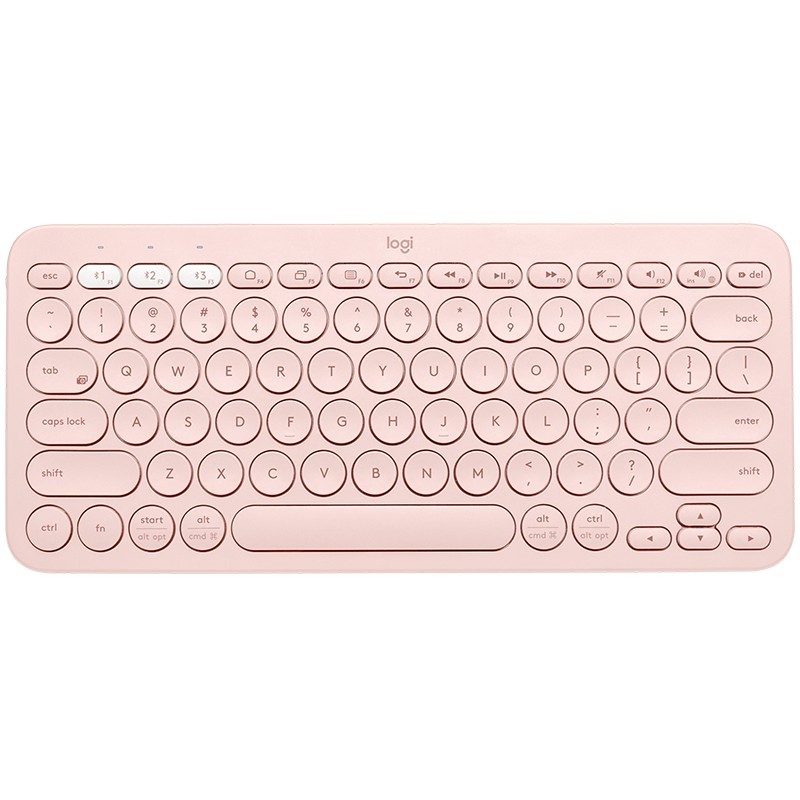Buy Logitech K380 - K380 - Rose, Mini, Bluetooth 3.0, Wireless, 10 m range in Cyprus, Nicosia, Limassol, Larnaka, Pafos