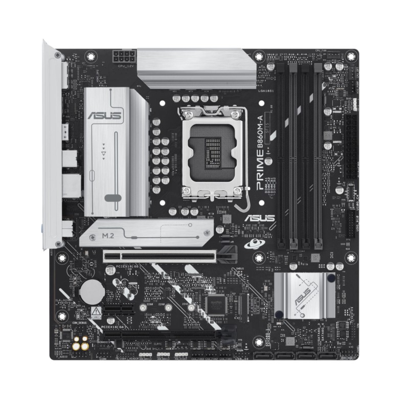 Buy ASUS PRIME B860M-A-CSM - LGA1851 Micro-ATX, DDR5, Up to 256GB, PCIe 4.0, 2.5... in Cyprus, Nicosia, Limassol, Larnaka, Pafos