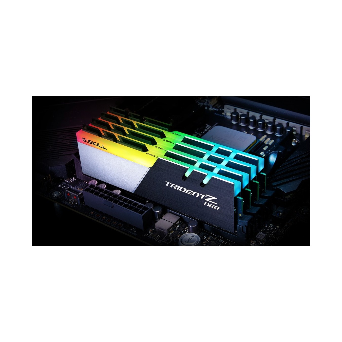 64GB PC 3200 CL16 G.Skill KIT (4x16GB) 64GTZN NEO - F4-3200C16Q-64GTZN - DDR4-3200 CL16 Quad-Channel RGB