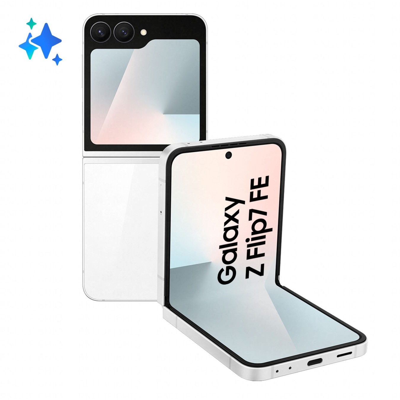 Samsung Galaxy Z Flip7 FE 5G Dual Sim 8RAM 128GB white - Z Flip7 FE - White, 8RAM, 128GB — Buy in Cyprus with Fast Delivery