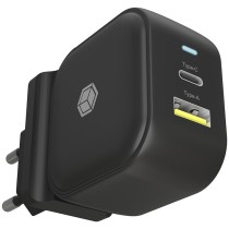 ICY BOX Charger 38W 2-Port USB-A 18W USB-C 30W Black — Buy in Cyprus with Fast Delivery