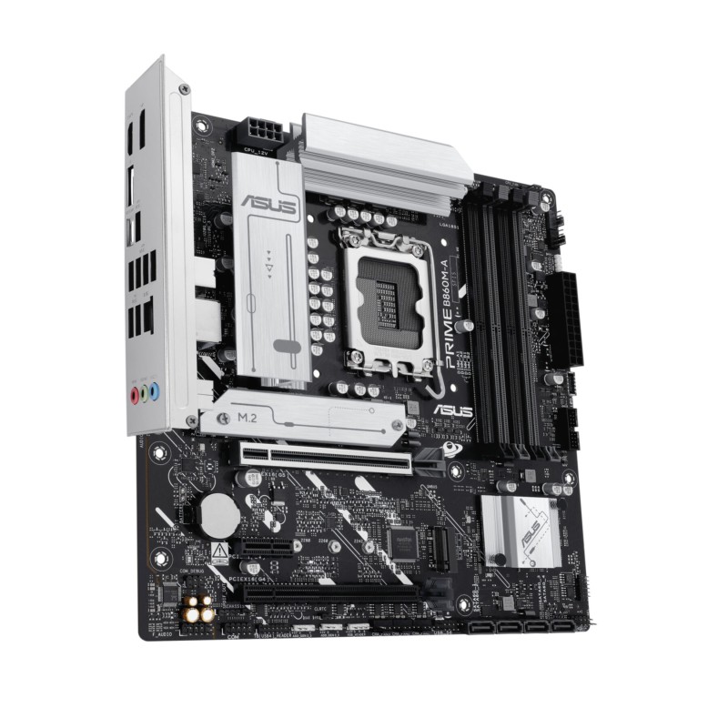 Buy ASUS PRIME B860M-A-CSM - LGA1851 Micro-ATX, DDR5, Up to 256GB, PCIe 4.0, 2.5... in Cyprus, Nicosia, Limassol, Larnaka, Pafos