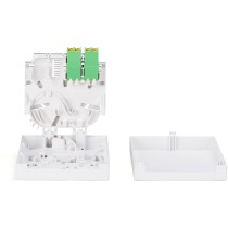 DIGITUS FTTH Enclosure with 2 x LC APC DX Couplings with Shutter — Buy in Cyprus with Fast Delivery