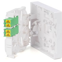 DIGITUS FTTH Enclosure with 2 x LC APC DX Couplings with Shutter — Buy in Cyprus with Fast Delivery