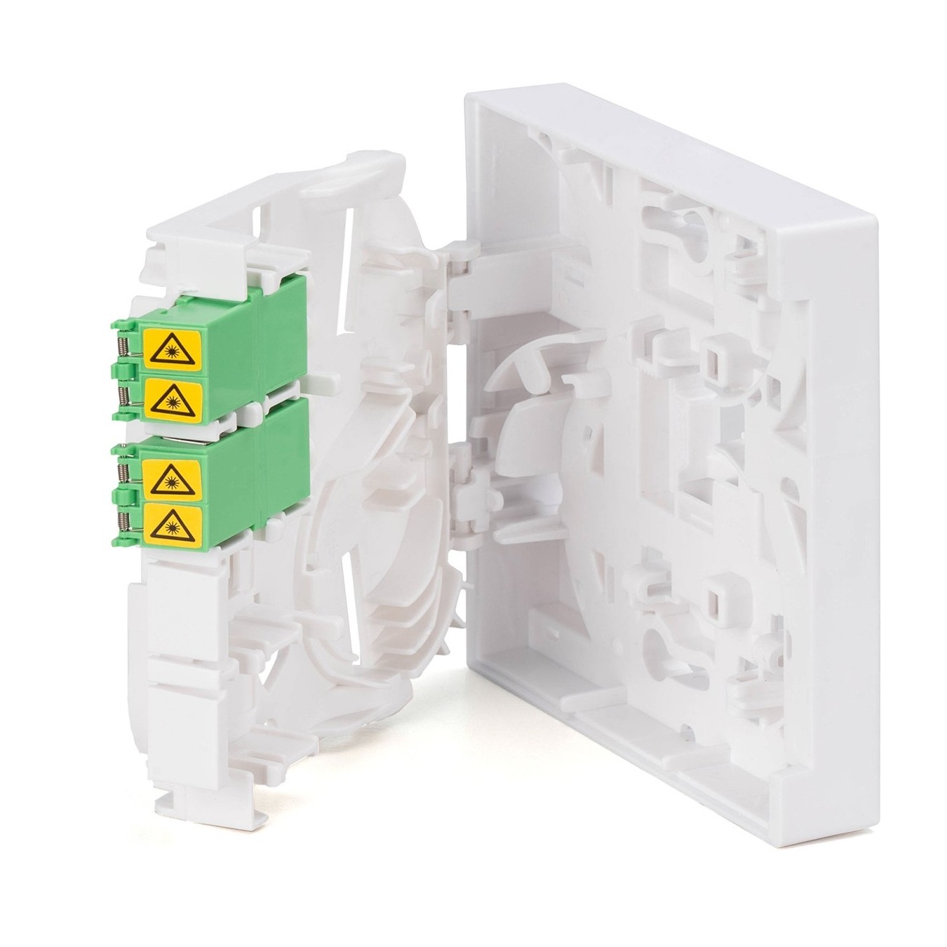 DIGITUS FTTH Enclosure with 2 x LC APC DX Couplings with Shutter — Buy in Cyprus with Fast Delivery