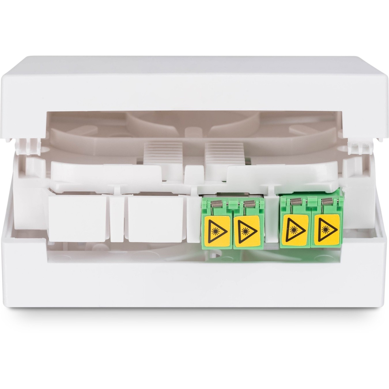 DIGITUS FTTH Enclosure with 2 x LC APC DX Couplings with Shutter — Buy in Cyprus with Fast Delivery