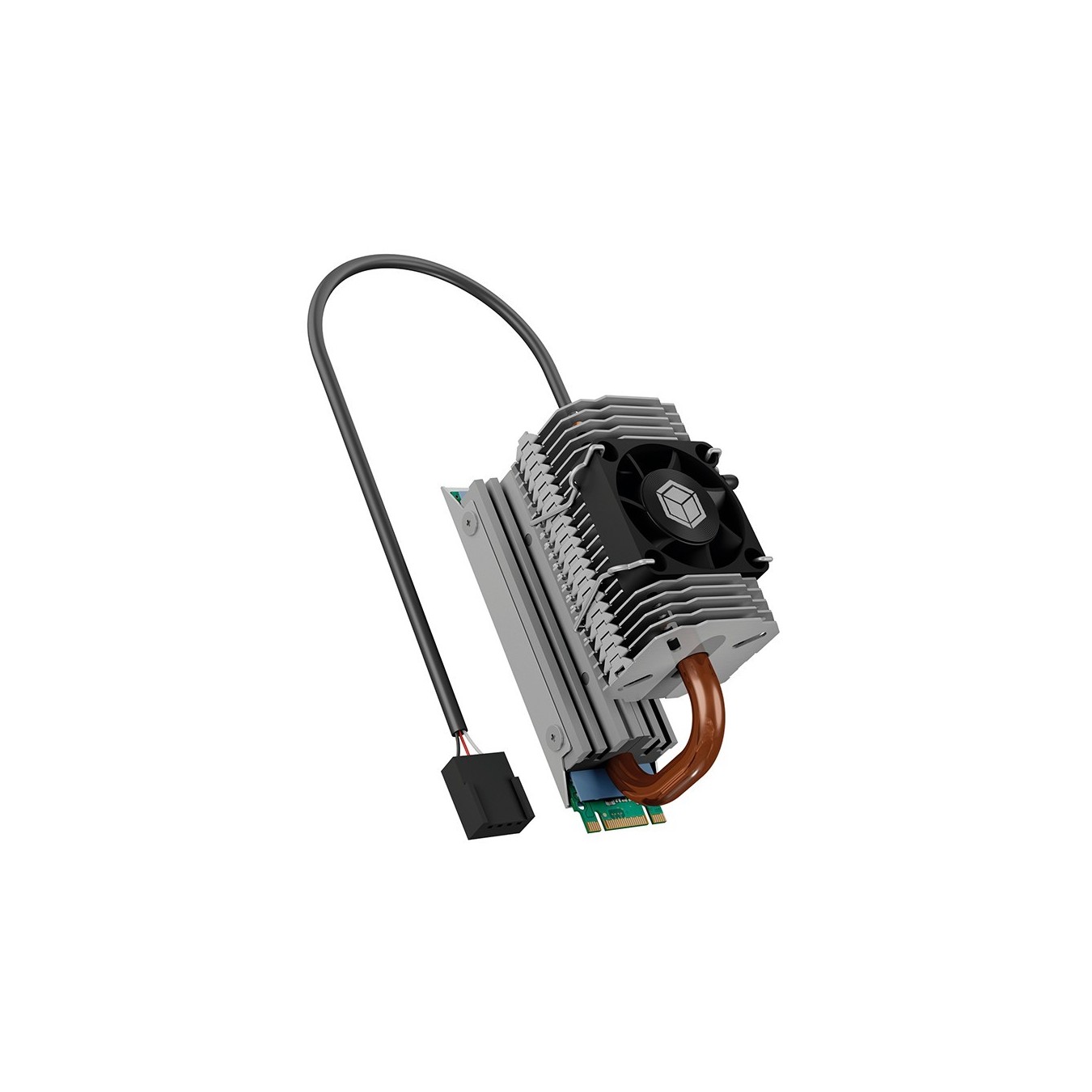 K Heatsink IcyBox SSD M.2 Swivel - M.2 SSD Cooler — Buy in Cyprus with Fast Delivery
