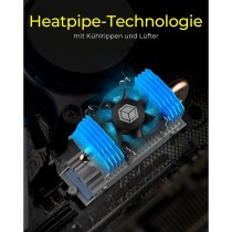 K Heatsink IcyBox SSD M.2 Swivel - M.2 SSD Cooler — Buy in Cyprus with Fast Delivery