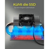 K Heatsink IcyBox SSD M.2 Swivel - M.2 SSD Cooler — Buy in Cyprus with Fast Delivery